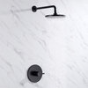 Luxier SS-B01-T Rainfall Shower Faucet Set, Oil Rubbed Bronze