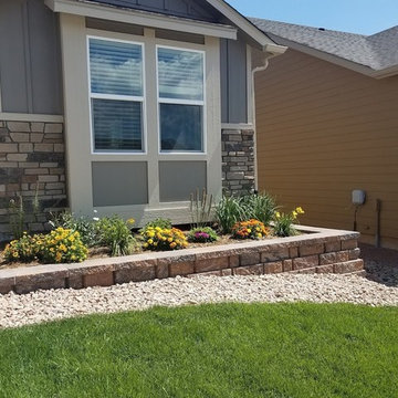 Block Flower Bed