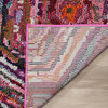 Safavieh Monaco Collection MNC224 Rug, Pink/Multi, 4' X 5'7"