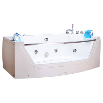 Hot Tub 71"x35" 2-Person Double Pump With Heater, Privilege