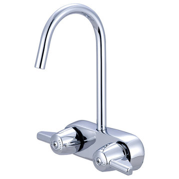 Central Brass 0208 Double Handle Tub Filler - Polished Chrome