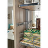 Adjustable Solid Surface Pantry System for Tall Pantry Cabinets, 16.25"