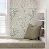 NU2679 Mirei Peel & Stick Wallpaper in Taupe Grey Green White