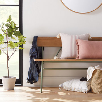Modern Farmhouse Entry Bench Collection - Hearth & Hand™ with Magnolia