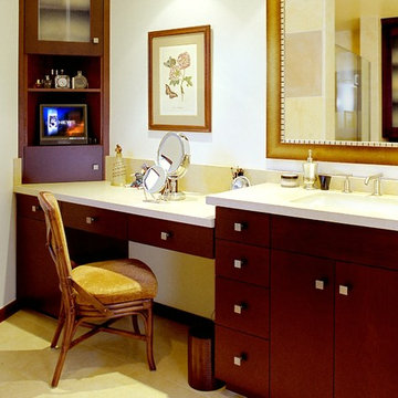Vanity Makeup Area