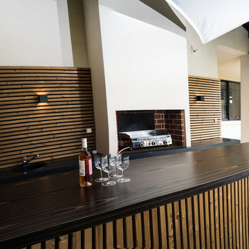 Installer une grande terrasse et une cuisine d'été