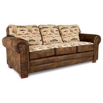 American Furniture Classics Model 8505-70 Angler's Cove Sleeper Sofa