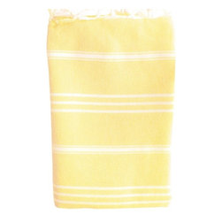 Turkish Cotton Burp Cloth (Yellow) - Kids Towels