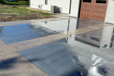 Example of a garage design in Calgary