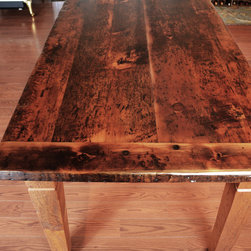 Reclaimed Wood Harvest Tables - Products