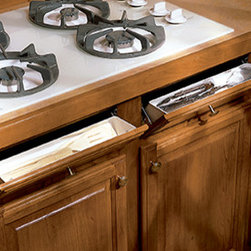 Tilt Out Trays - Kitchen Drawer Organizers