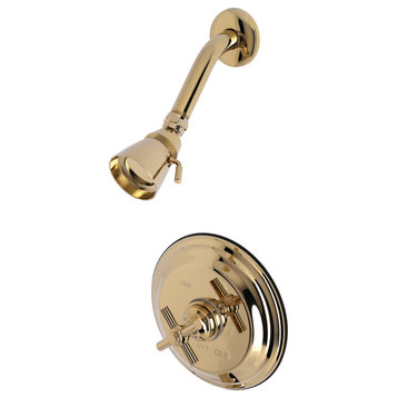 Kingston Brass KB263.EXSO Shower Trim Set - Polished Brass