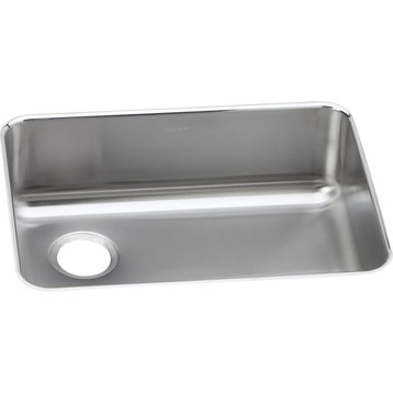 Elkay Lustertone Stainless Steel Single Bowl Undermount Sink