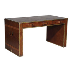 Algonquin Slab Desk - Desks And Hutches