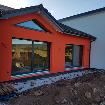 CONSTRUCTION D'UNE MAISON OSSATURE BOIS PLAIN PIED