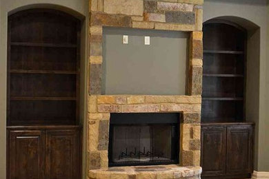 Inspiration for a timeless living room remodel in Austin