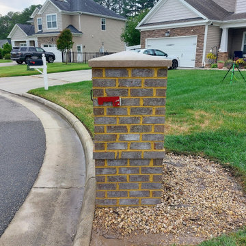 Custom Brick Mailbox