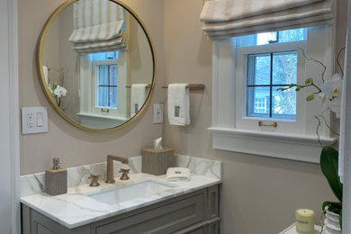 Home design - transitional home design idea in Indianapolis