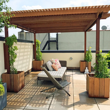 Harlem Roof Garden Pergola
