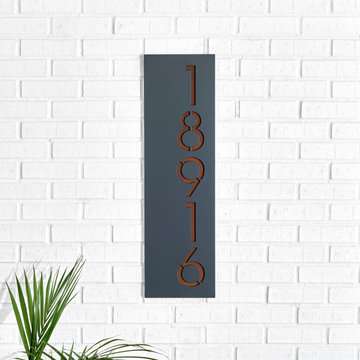 Wall Mounted Address Signs
