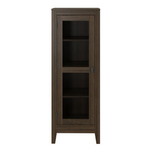 Wood Wall Storage Cabinet With Sliding Barn Door Farmhouse