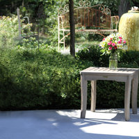 Gray Wash Eucalyptus End Table