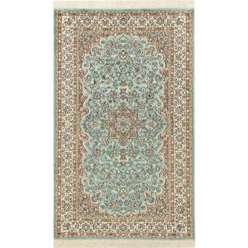 Oriental Rug Kashmir Silk 5'1"x3'2"