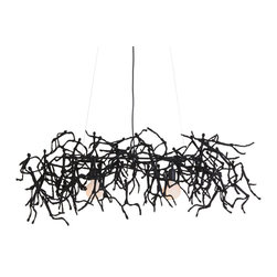 Hive - Hive Little People Rectangular Hanging Lamp - Bathroom Vanity Lighting