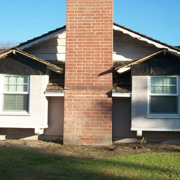 Chimney and Windows Before