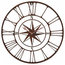 Wind Rose Compass Wall Clock