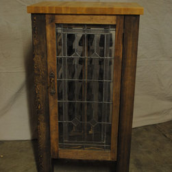 Antique Door Wine Cabinet - Products