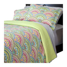 traditional mafia RSES888251 Double Bed Quilt 88 x 102 Multicolor traditional mafia RSES888251 Double Bed Quilt 88 x 102 Multicolor