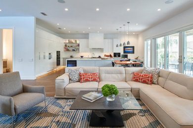 Home design - contemporary home design idea in Jacksonville