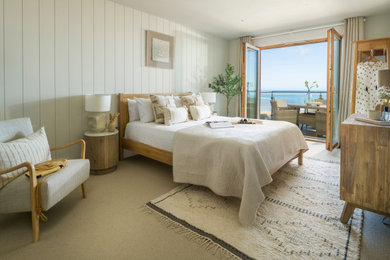 Inspiration for a nautical bedroom in Cornwall.