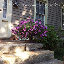 Erika - front steps