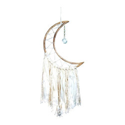 DZI (Meditation) - Small Moon Dream Catcher - Decorative Objects And Figurines