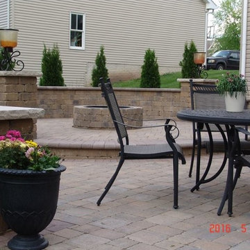 Paver Patio and Fire Pit