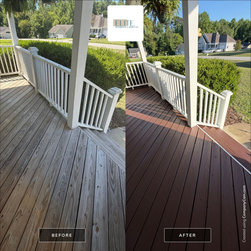 Front Porch Transformation in Angier! - Products