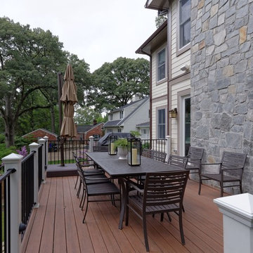 Arlington Deck with Screen Porch & Spiral Staircase