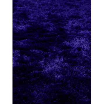 Quirk Royal Violet Shag Rug, 10'x14'