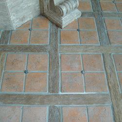 Flooring made from Concrete Tiles - Wall And Floor Tile
