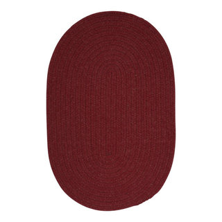 Colonial Mills Bristol WL52 Holly Berry Traditional Area Rug, 5x7 ...
