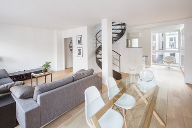 Réalisation d'un salon design.