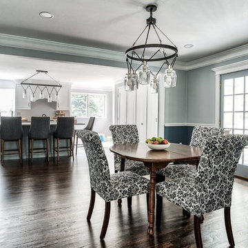 Dining Room Looks into Kitchen