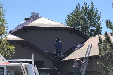 2 New roofs in one day