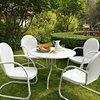 Griffith 5Pc Outdoor Dining Set- Table, 4 Chairs