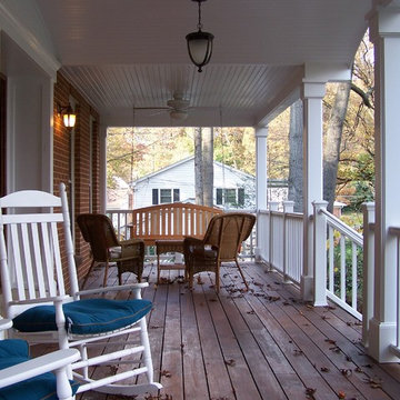 Front Porch Addition-Porch Seating Area