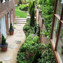 sloped garden