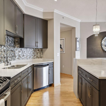 Minneapolis Condo Remodel Modern Bling City