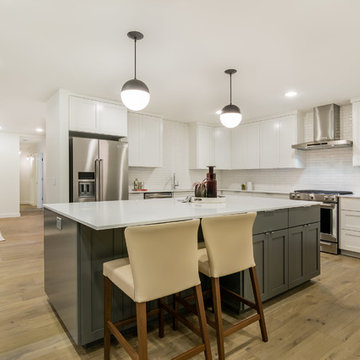 ATX Custom Home-Wire Brushed Loano White Oak